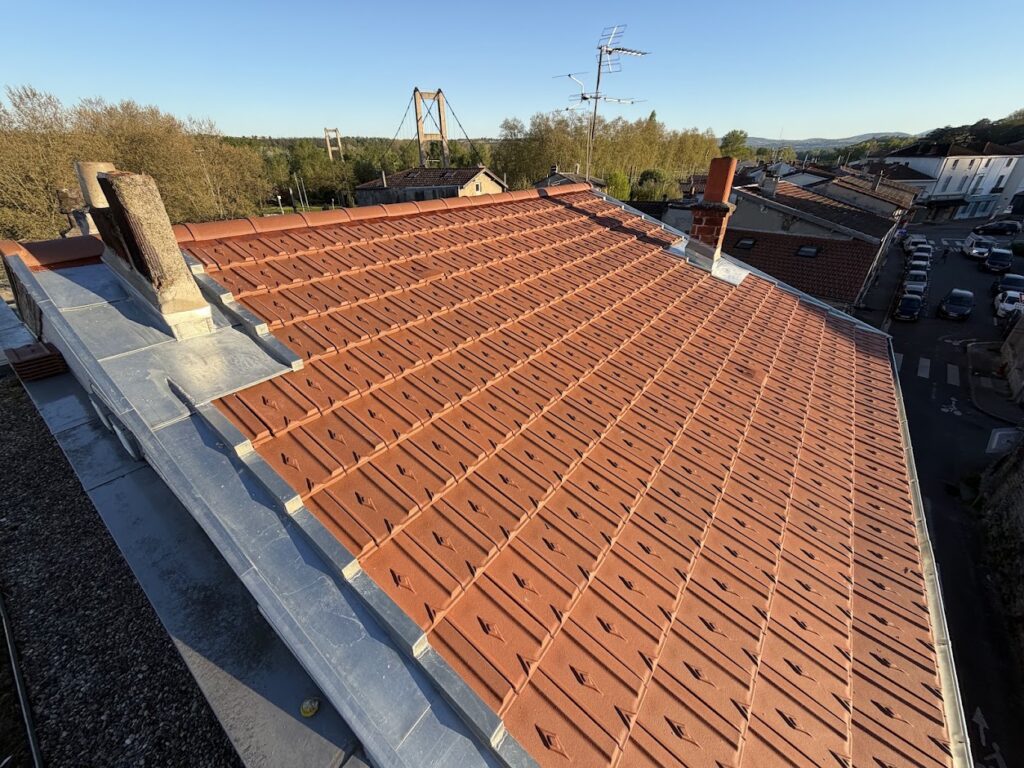 installation de couverture zinguerie traditionnelles à Verrnaison