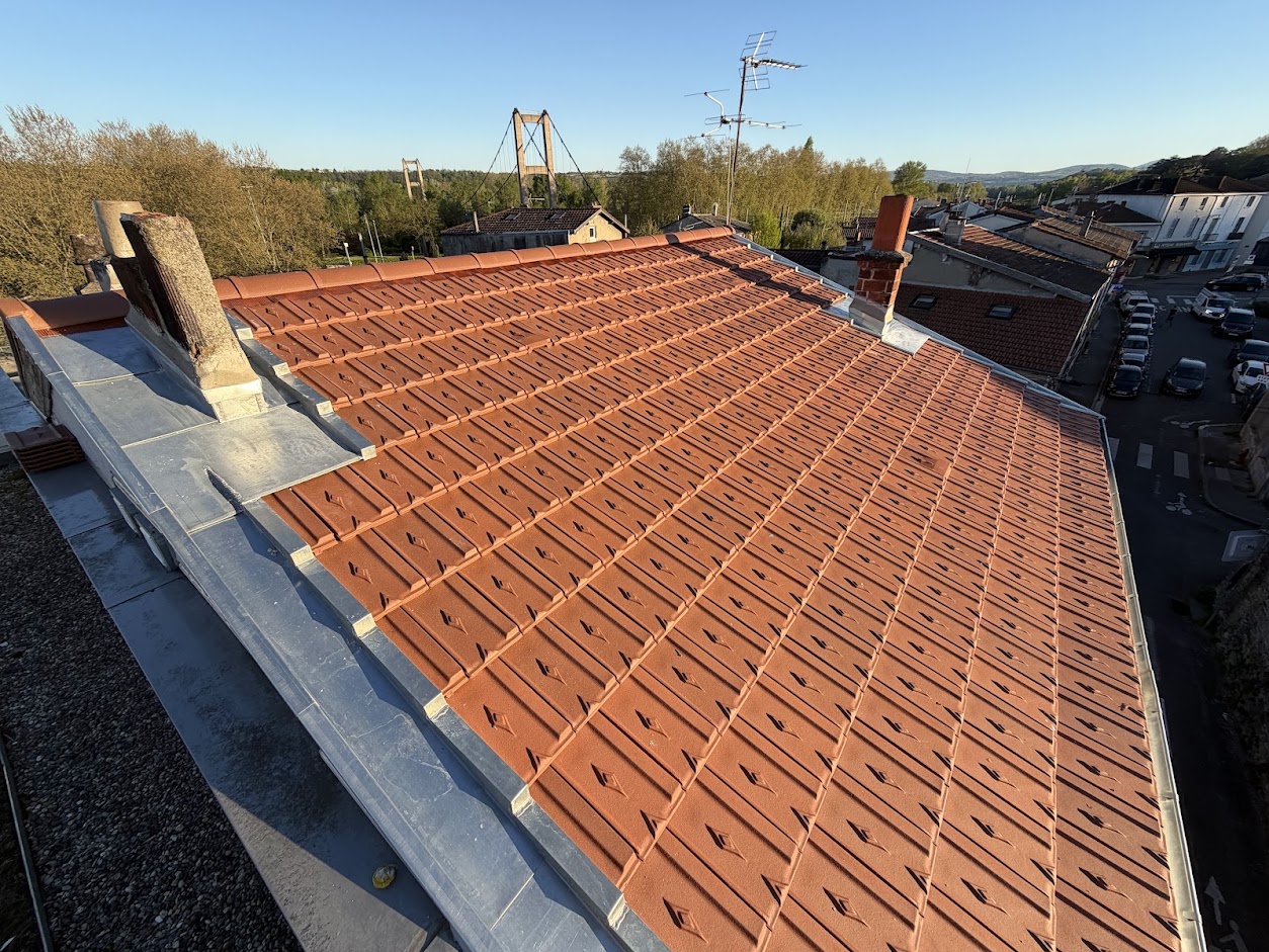 installation de couverture zinguerie traditionnelles à Verrnaison
